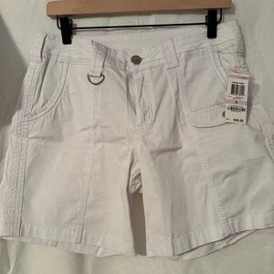 Women's Style and Company White Shorts Size 6